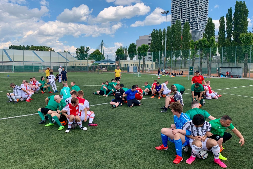 Trainen samen met Juventus en Hannover